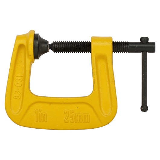 MAXSTEEL "G" CLAMP, 25MM/1"