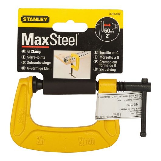 MAXSTEEL 2 in. (50mm) "G" Clamp