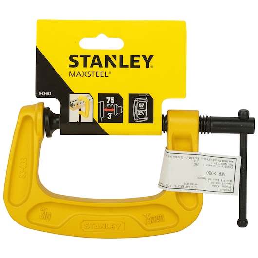 STANLEY® MAXSTEEL® C-Clamp 100 mm