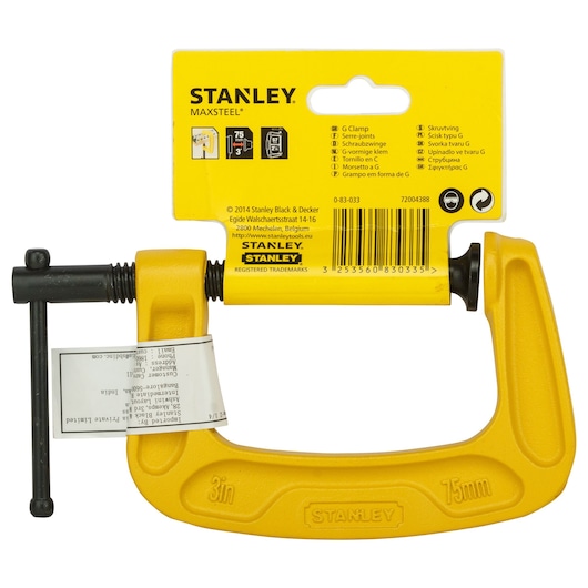 STANLEY® MAXSTEEL® C-Clamp 100 mm