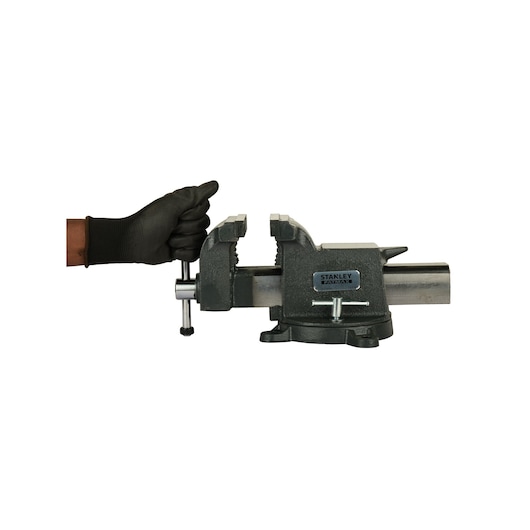 1-83-067, STANLEY® Heavy-duty Bench Vice, 125mm, Human Scale