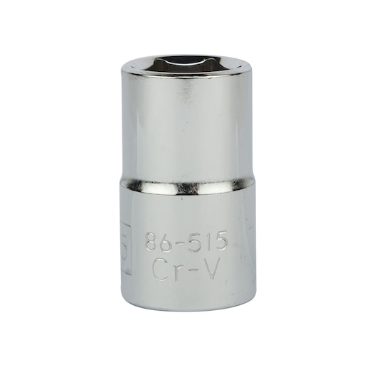 1/2" 6 Pt Standard Socket 15Mm