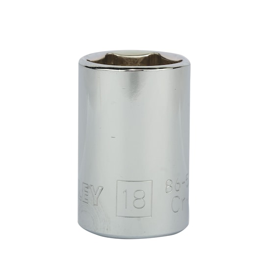 1/2" 6 Pt Standard Socket 18Mm