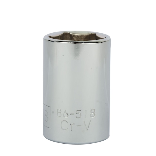 1/2" 6 Pt Standard Socket 18Mm