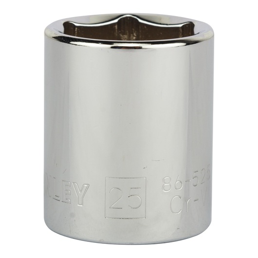 1/2" 6 Pt Standard Socket 25Mm
