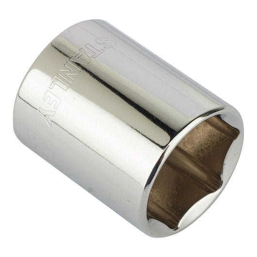 1/2" 6 Pt Standard Socket 25Mm