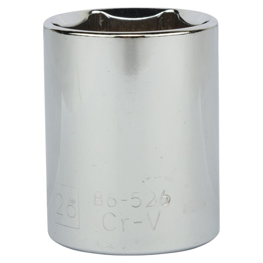 1/2" 6 Pt Standard Socket 26Mm