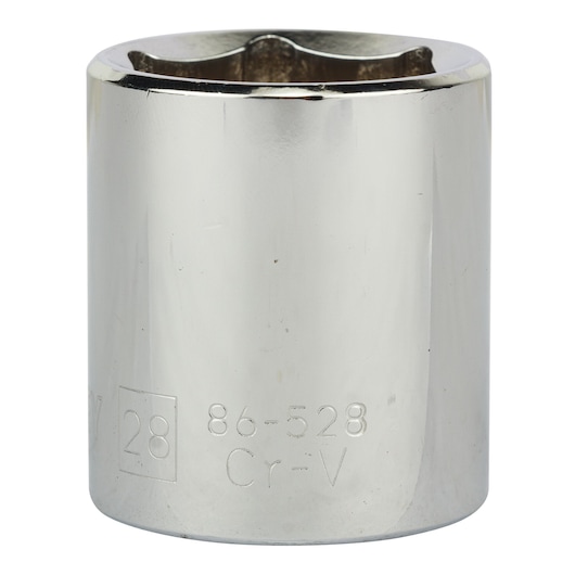 1/2" 6 Pt Standard Socket 28Mm
