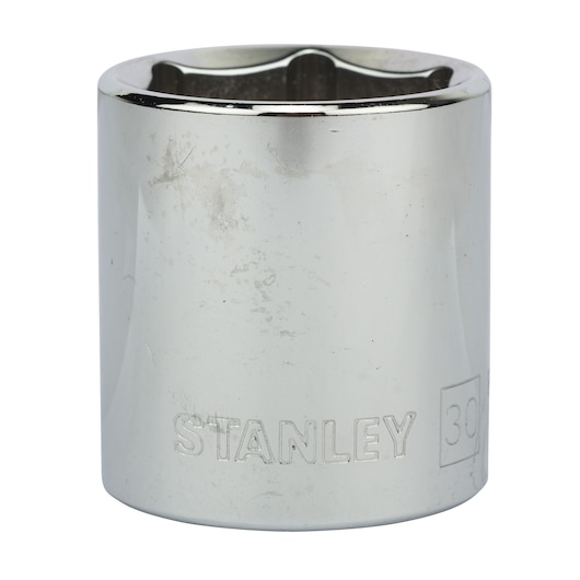 1/2" 6 Pt Standard Socket 30Mm