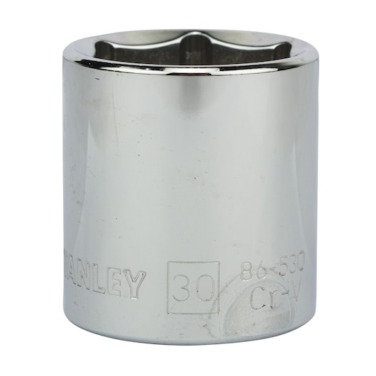 1/2" 6 Pt Standard Socket 30Mm