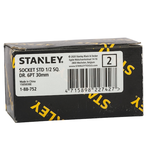 1/2" 6 Pt Standard Socket 30Mm