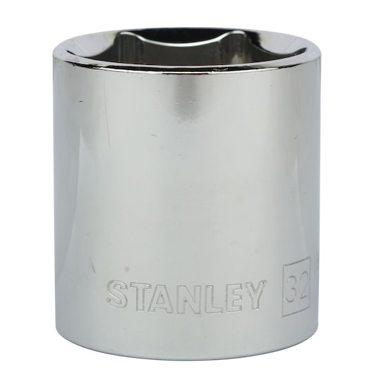 1/2" 6 Pt Standard Socket 32Mm