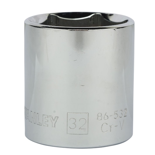 1/2" 6 Pt Standard Socket 32Mm