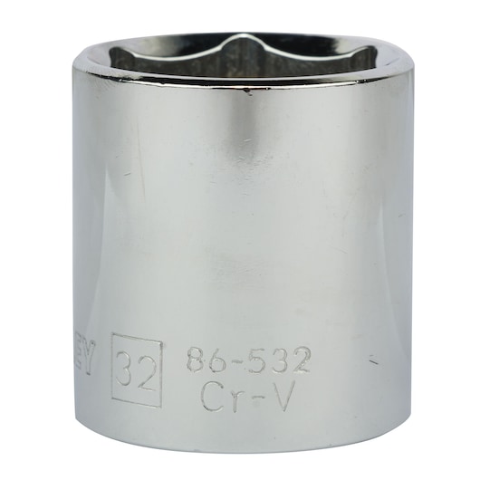 1/2" 6 Pt Standard Socket 32Mm