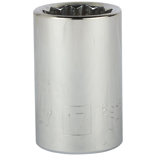 1/2" 12 Pt Standard Socket 17Mm