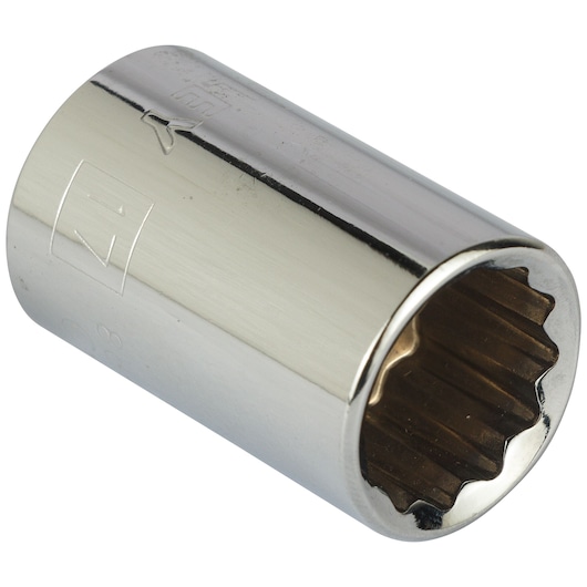 1/2" 12 Pt Standard Socket 17Mm