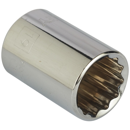 1/2" 12 Pt Standard Socket 19Mm