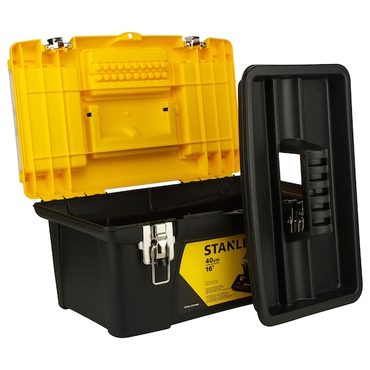 PLASTIC TOOL BOX, 410MM-16"
