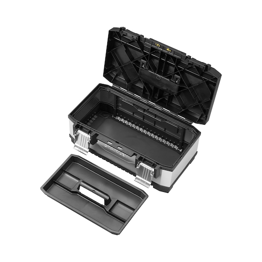 STANLEY® 20 in. Galvanized Metal-Plastic Tool Box