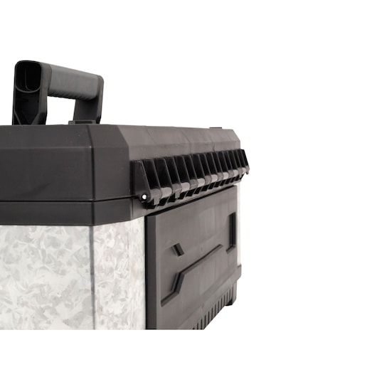 STANLEY® 20 in. Galvanized Metal-Plastic Tool Box