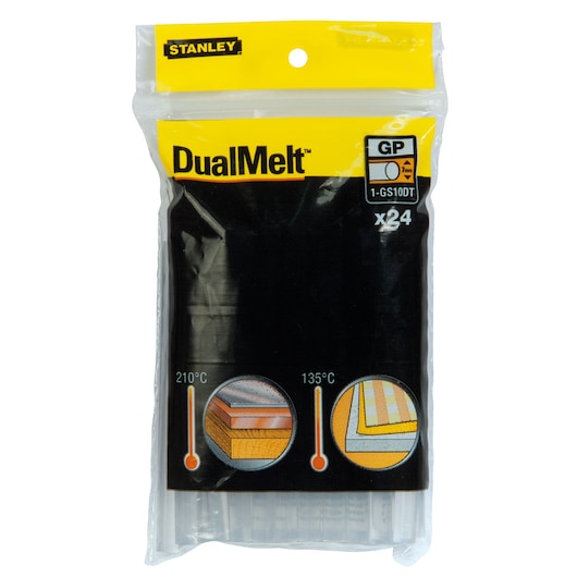 STANLEY® DualMelt™ 7mm Glue Sticks (24 Pk)