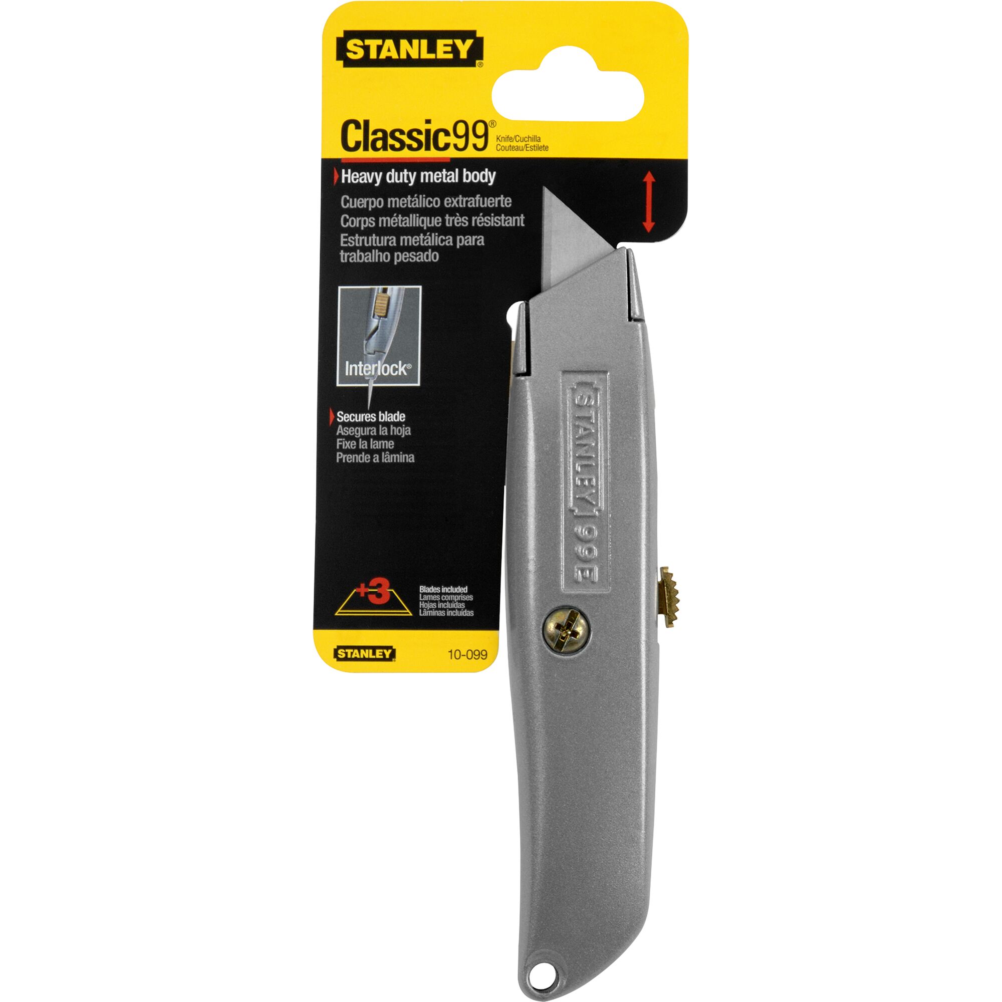Classic 99® 152 mm (6 in.) Retractable Grey Knife | STANLEY