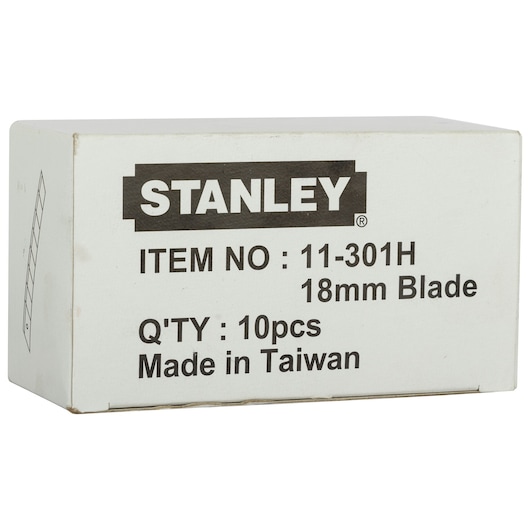 18mm Knife Blade, Length 110mm (100 Pc.)