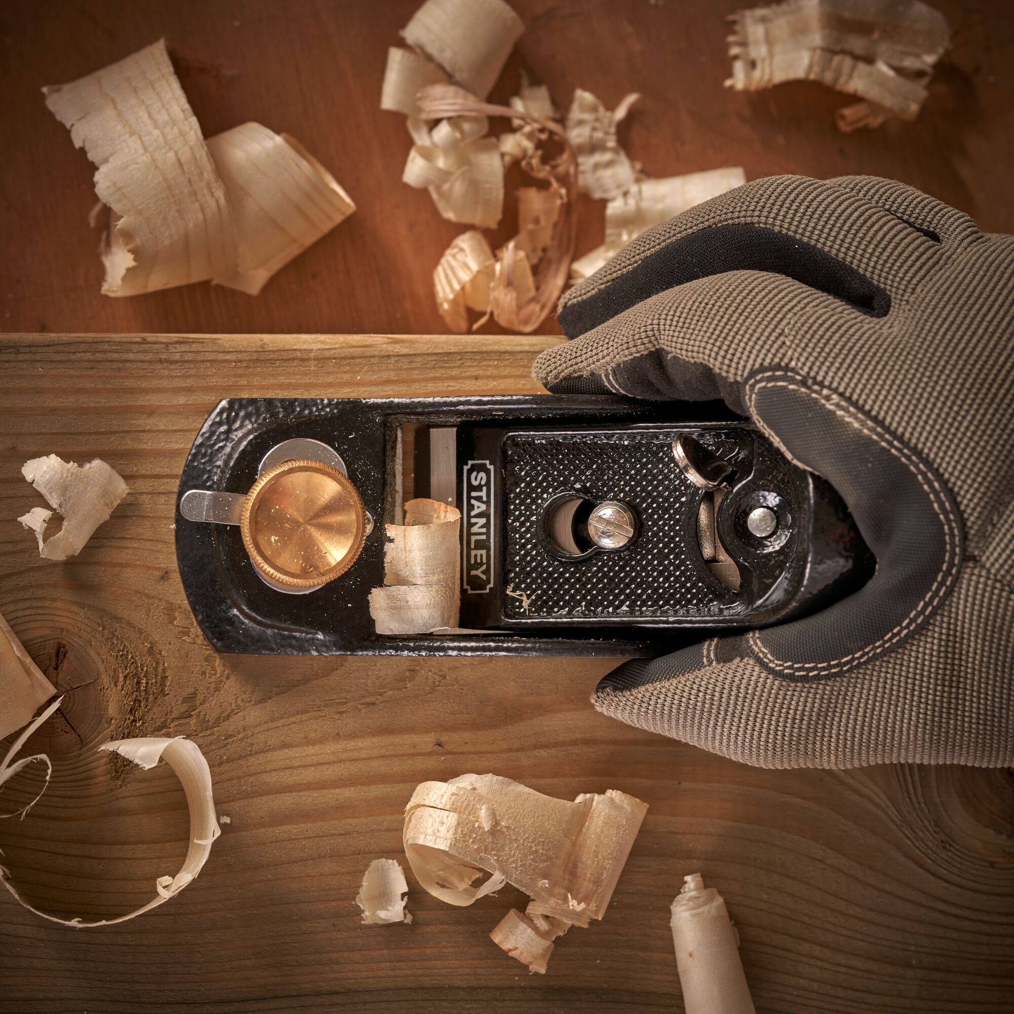 STANLEY® 9-1/2 in. Fully Adjustable Block Plane | STANLEY