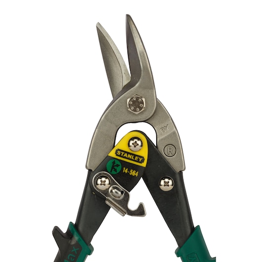 STANLEY® 9-7/8 in. Maxsteel Right Curve Aviation Snips