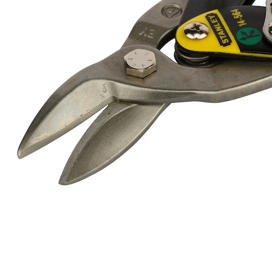 STANLEY® 9-7/8 in. Maxsteel Right Curve Aviation Snips