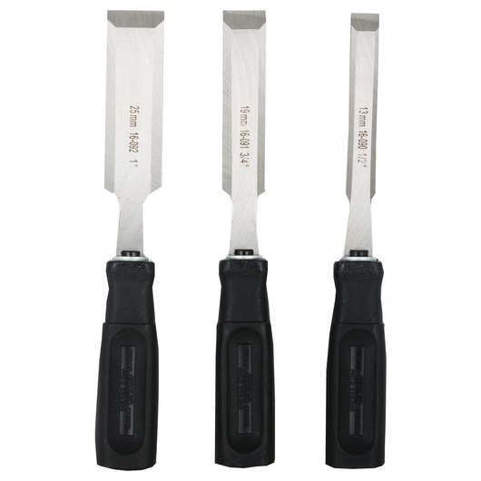 Wood Chisel Set, 3  Pcss