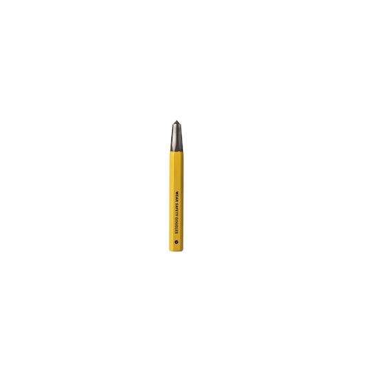 Profile of 5 sixteenth inch by 4-1/2 inch center punch.