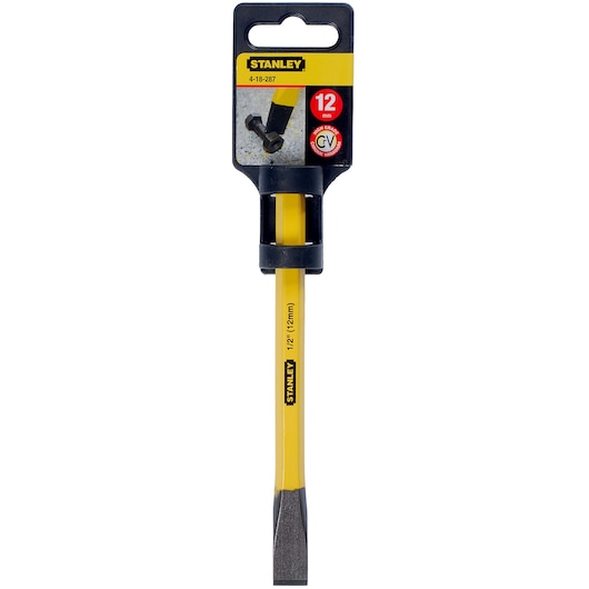 STANLEY® Flat Tip Cold Chisel Single - 12Mm