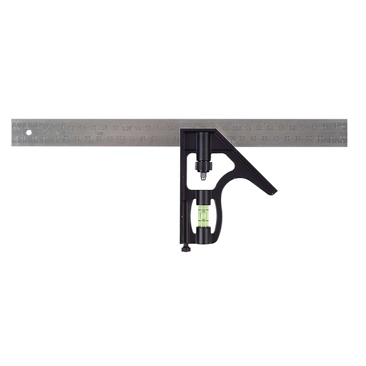 12 inch english and metric combination square.