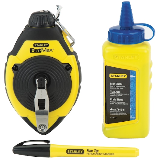 Xtreme™Chalk Line Reel 30M With Blue Chalk And Marker