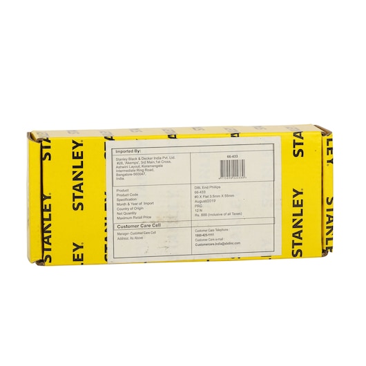 PHILLIPS 2in1 SCREWDRIVER PH0 X FLAT 3.5MM X 55MM