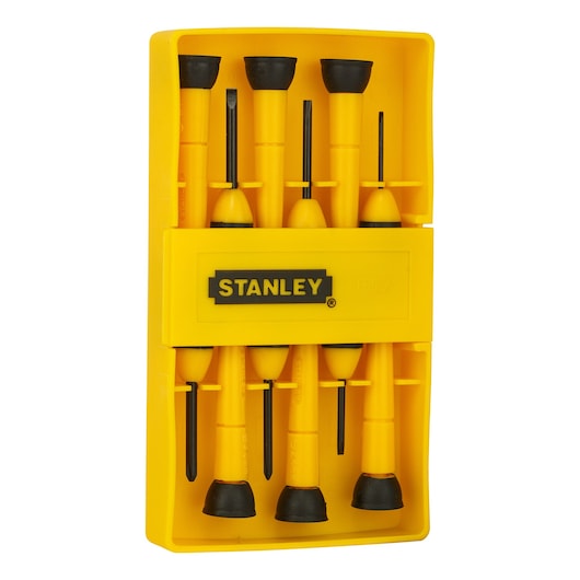 16 Pcss Cushion Grip Screwdriver Set