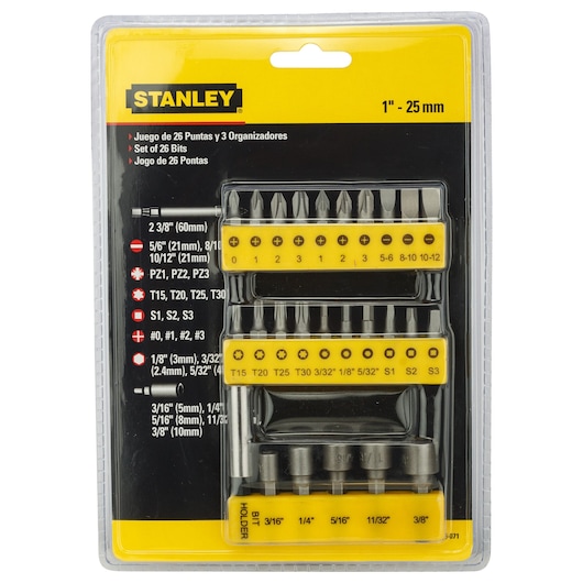 Screwdriver Insert Bit 29 Pcss Set