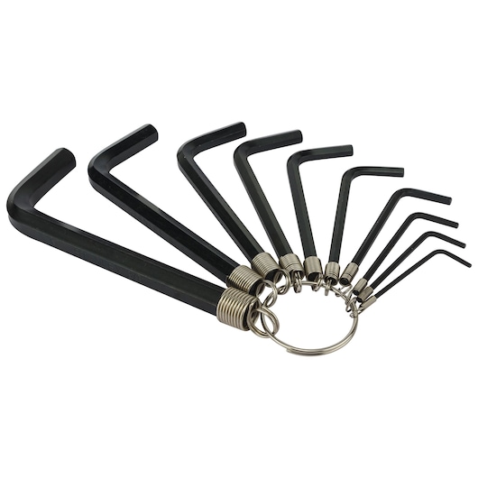 Inch Hex Key Set-Ring (10 pc.)