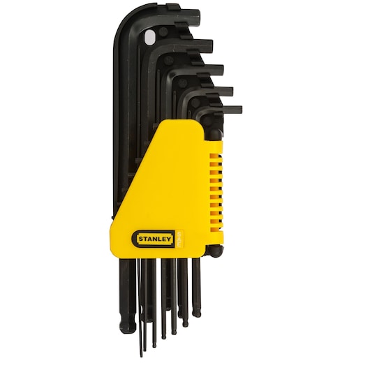 Hex Key Set, 12 Pcss, Imperial, L/Arm