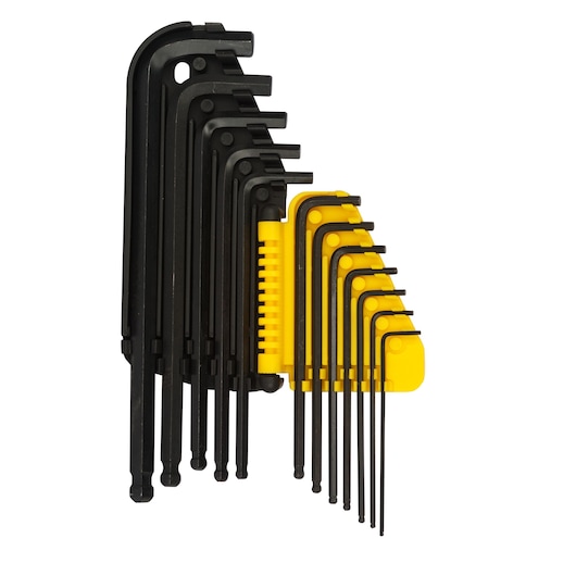 Hex Key Set, 12 Pcss, Imperial, L/Arm