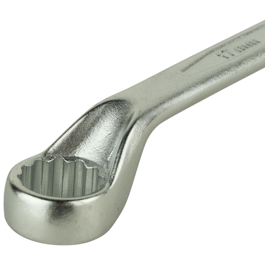 SHAL OFFSET BI-HX RNG CRV SPANNER, 16X17MM