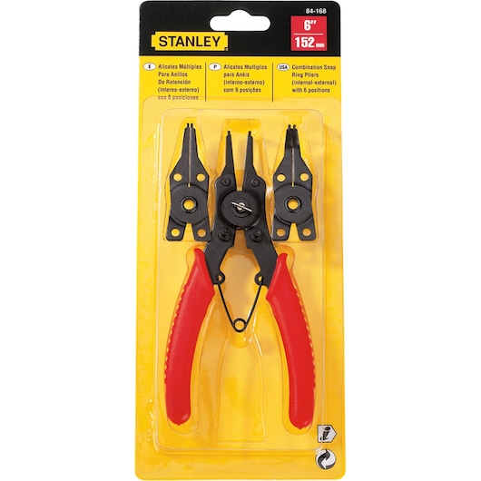 Combination Snap Ring Int-Ext Post,152Mm-6"