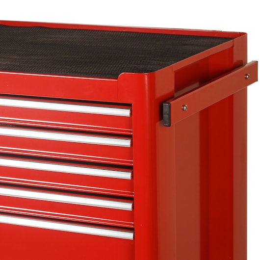ROLLING CABINET 7 DRAWERS - RED