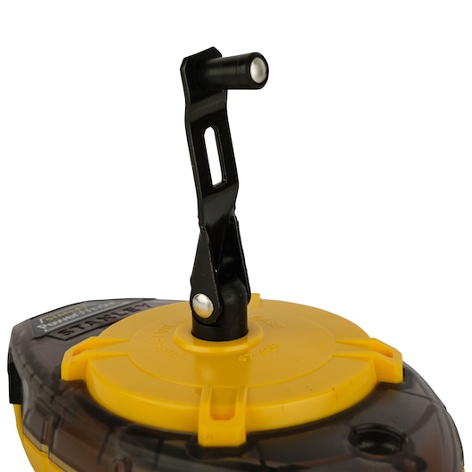 STANLEY® POWERWINDER® 30m Chalk Line Reel With Blue Chalk and Level