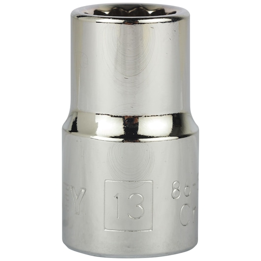 1/2" 12 Pt Standard Socket 13Mm