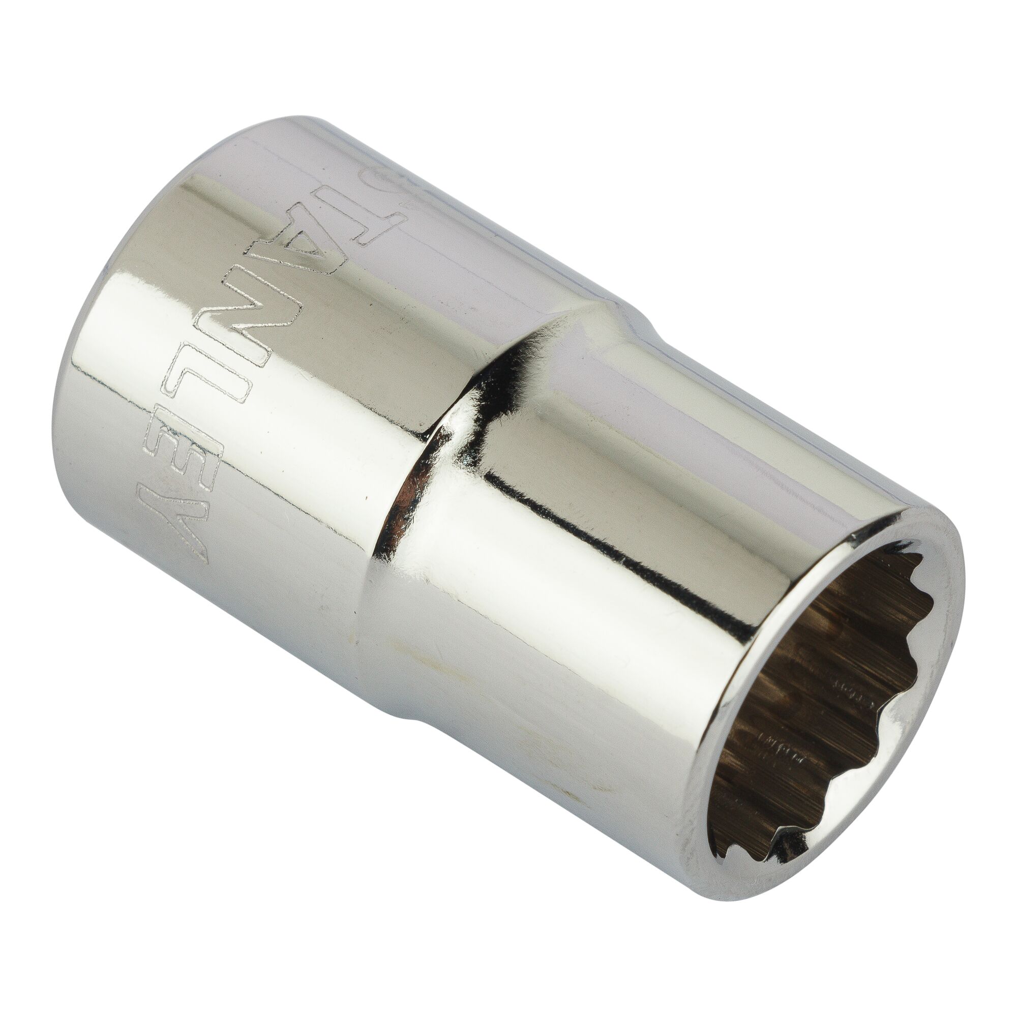 YATO Steckschlüssel 14mm 1/2" Antrieb, 12-kant - Robuster Sechskant-Schraubenschlüssel