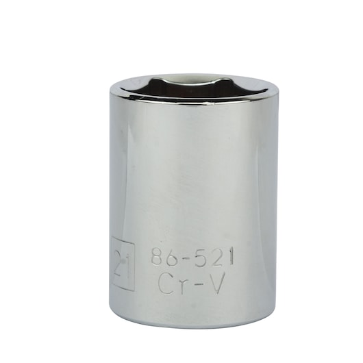 1/2" 6 Pt Standard Socket 21Mm