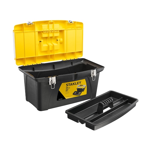 PLASTIC TOOL BOX, 560MM-22"