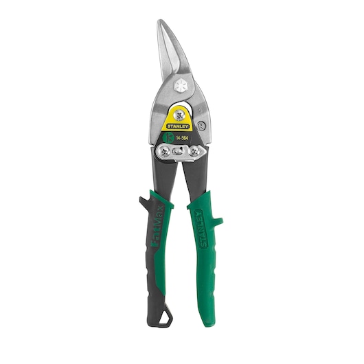 STANLEY® 9-7/8 in. Maxsteel Right Curve Aviation Snips
